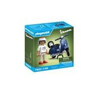 Playmobil Vespa 1969 Vespa 150 Sprint Veloce - Bleu - 71622 - Marque Playmobil - Age à partir de 5 ans