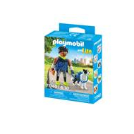 Playmobil My Life Jogger met Border Collie - 71740 - Merk Playmobil - Leeftijd vanaf 4 jaar