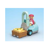 Playmobil Junior Biologische marktkraam & heftruck - 71691 - Merk Playmobil - Leeftijd vanaf 1 jaar