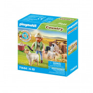 Playmobil Country Jonge Herder met Schapen - 71444 - Merk Playmobil - Collectie Country - Leeftijd vanaf 4 jaar