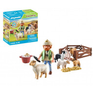 Playmobil Country Jonge Herder met Schapen - 71444 - Marque Playmobil - Leeftijd vanaf 4 jaar