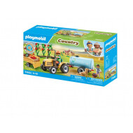 Playmobil Country Tractor met Aanhanger en Watertank - 71442 - Merk Playmobil - Collectie Country - Leeftijd vanaf 4 jaar