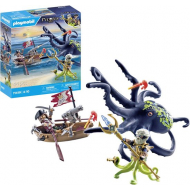 Playmobil Pirates Gevecht Tegen de Reuzenoctopus - 71419 - Merk Playmobil - Leeftijd vanaf 4 jaar