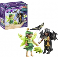 Playmobil Adventures of Ayuma Fée de la Forêt en Fée Chauve-Souris avec Animaux Totems - 71350 - Marque Playmobil - Age à partir de 7 ans