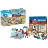 Playmobil Horses of Waterfall Paardrijtherapie en Dierenartsenpraktijk - 71352 - Merk Playmobil - Leeftijd vanaf 5 jaar