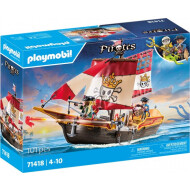Playmobil Pirates Piratenschip - 71418 - Merk Playmobil - Leeftijd vanaf 4 jaar - Collectie Pirates