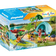 Playmobil Family Fun Outdoor Kamperen - 71425 - Merk Playmobil - Leeftijd vanaf 4 jaar - Collectie Family Fun