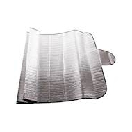 Anti-givre 255 x 100 cm - Surmatelas - Marque Euro Car - Couleur Argent - Convient pour Tableau de bord,Verre