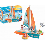 Playmobil Family Fun PROMO Catamaran - 71043 - Marque Playmobil - Age à partir de 4 ans