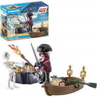 Playmobil Pirates Starterpack Piraat met Roeiboot - 71254 - Merk Playmobil - Leeftijd vanaf 4 jaar
