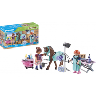 Playmobil Country Vétérinaire pour Chevaux - 71241 - Marque Playmobil - Age à partir de 4 ans