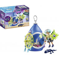 Playmobil Adventures of Ayuma Maison en Forme de Goutte de Fée de la Lune - 71349 - Marque Playmobil - Age à partir de 7 ans