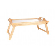 Cosy&Trendy Plateau de Lit - Rectangulaire - 61x33x23,5cm - Bois Rubberwood - Marque Cosy & Trendy - Couleur Bois - Matériel Bois