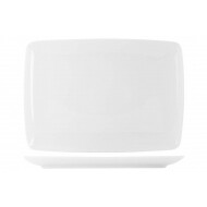 Cosy&Trendy Essentials Assiette - 34,5x24,5cm - Porcelaine - Blanc - Marque Cosy & Trendy - Matériel Porcelaine - Couleur Blanc