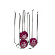 Cosy&Trendy Support Capsules Dolce Gusto - 15x11x21,5cm - Acier Inoxydable - Argent - Marque Cosy & Trendy