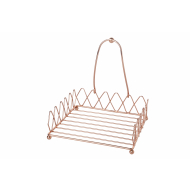 Cosy&Trendy Servietten Houder - 18x18x6cm - Koper - Merk Cosy & Trendy - Kleur Kwarts