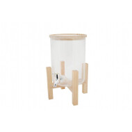 Cosy&Trendy Distributeur sur Support en Bois - 3L - Verre - Marque Cosy & Trendy