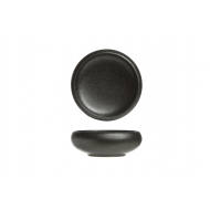 Cosy&Trendy Petit Plat Fundido - Ø9,5x3,5cm - Grès - Noir - Marque Cosy & Trendy - Couleur Noir - Matériel Poterie