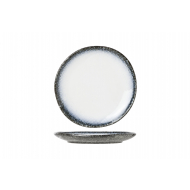 Cosy&Trendy Assiette Sea Pearl - Ø14cm - Grès - Gris/Blanc - Marque Cosy & Trendy - Matériel Poterie - Couleur Blanc,Gris