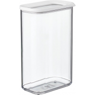Mepal Voorraaddoos Modula - BPA-vrij - Vaatwasser Veilig - 2000ml - Kunsstof - Wit/Transparant - Merk Mepal - Materiaal Kunststof - Kleur Wit,Transparant
