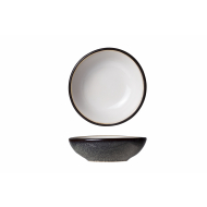 Cosy&Trendy Coupelle à Dips Ciel - Ø7cm - Faïence - Noir/Blanc - Marque Cosy & Trendy - Matériel Poterie - Couleur Noir,Blanc