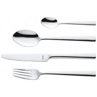 Amefa Moderno Service de Couverts 6 Personnes - Acier Inoxydable 18/10 - Inox - Argent - 24 pièces - Marque Amefa