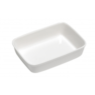Cosy&Trendy Plat Gourmet - Rectangulaire - 22,5x15cm - Porcelaine - Blanc - Marque Cosy & Trendy - Matériel Porcelaine - Couleur Blanc
