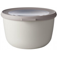 Mepal Vershouddoos Multikom Cirqula - Rond - 1000ml - Polypropyleen - Nordic White - Merk Mepal - Kleur Wit - Materiaal Polypropyleen