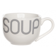 Cosy&Trendy Bols à Soupe - Ø11x8cm - Céramique - Blanc - Marque Cosy & Trendy - Matériel Céramique - Couleur Blanc