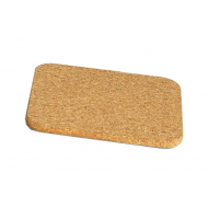 Cosy&Trendy Panonderzetter - 20x20cm - Kurk - Bruin - 3 Stuks - Merk Cosy & Trendy