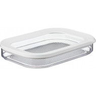 Mepal Boîte à Charcuterie Modula - Sans BPA - Empilable - 550ml - Plastique - Blanc/Transparent - Marque Mepal - Matériel Matière plastique - Couleur Blanc,Transparant