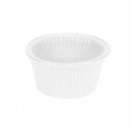 Cosy&Trendy Ramequin Conique - Ø9x4,5cm - Porcelaine - Blanc - Marque Cosy & Trendy - Couleur Blanc - Matériel Porcelaine