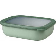 Mepal Récipient Alimentaire Multikom Cirqula - Rectangulaire - 2000ml - Polypropylène - Nordic Sage - Marque Mepal - Matériel Polypropylène - Couleur Vert Saule