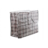 Cosy&Trendy Jumbo boodschappentas - 65x30cm - Kunststof - Geruit Rood - Merk Cosy & Trendy - Kleur Rood - Opties Nvt - Inhoud Nvt - Materiaal Kunststof