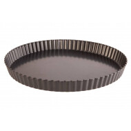 Cosy&Trendy Moule à Gâteau Rond – Fond Amovible – Ø28x2,5cm – Métal – Noir - Marque Cosy & Trendy - Matériel Métal - Forme Rond