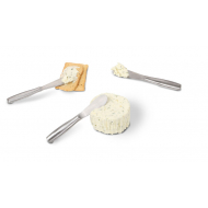 Boska Mini Copenhagen Set de Couteaux à Tartiner - Fromage - Acier Inoxydable - Argent - 3 pièces - Marque Boska