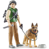 Bruder Bworld Ranger met Hond en Accessories - 62660 - Schaal 1:16 - Leeftijd vanaf 3 jaar