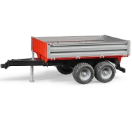 Bruder Tandem Aanhanger - 2019 - Schaal 1:16 - Leeftijd vanaf 3 jaar