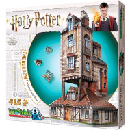 Wrebbit Puzzle 3D Harry Potter Maison des Weasley - 415 pièces - Age à partir de 14 jaar