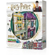 Wrebbit Puzzle 3D Harry Potter Madame Malkin et Glaces Florean Fortescue - 290 pièces - Age à partir de 14 jaar
