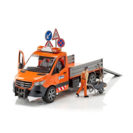 Bruder Mercedes Benz Sprinter Gemeentewerken met Speelfiguur - 2677 - Schaal 1:16 - Leeftijd vanaf 3 jaar