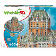 Wrebbit Le Château Frontenac 3D Puzzel - 865 Stukken - Leeftijd vanaf 14 jaar