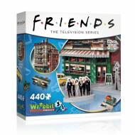 Wrebbit Puzzle 3D Friends Central Perk - 440 pièces - Age à partir de 14 jaar