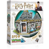 Wrebbit Puzzle 3D Harry Potter Cabane de Hagrid - 270 pièces - Age à partir de 7 ans