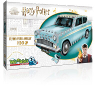Wrebbit Harry Potter Vliegende Ford Anglia 3D Puzzel - 130 Stukken - Leeftijd vanaf 6 jaar