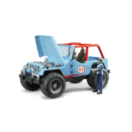 Bruder Jeep Cross Country Blauw - 2541 - Schaal 1:16 - Leeftijd vanaf 3 jaar