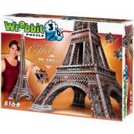 Wrebbit Eiffeltoren 3D Puzzel - 816 Stukken - Leeftijd vanaf 12 jaar en ouder