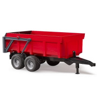 Bruder Kiepaanhanger met Automatische Achterwand - 02211 - Schaal 1:16 - Leeftijd vanaf 3 jaar
