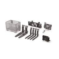 Bruder Accessoires pour Chargeurs Frontaux - 2318 - Échelle 1:16 - Age à partir de 3 ans