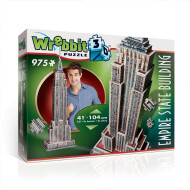 Wrebbit Empire State Building 3D Puzzel - 975 Stukken - Leeftijd vanaf 12 jaar en ouder